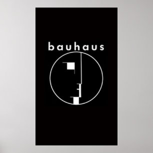 Poster Logo de Bauhaus Band