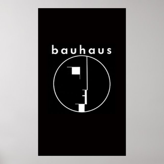 Poster Logo de Bauhaus Band (Devant)