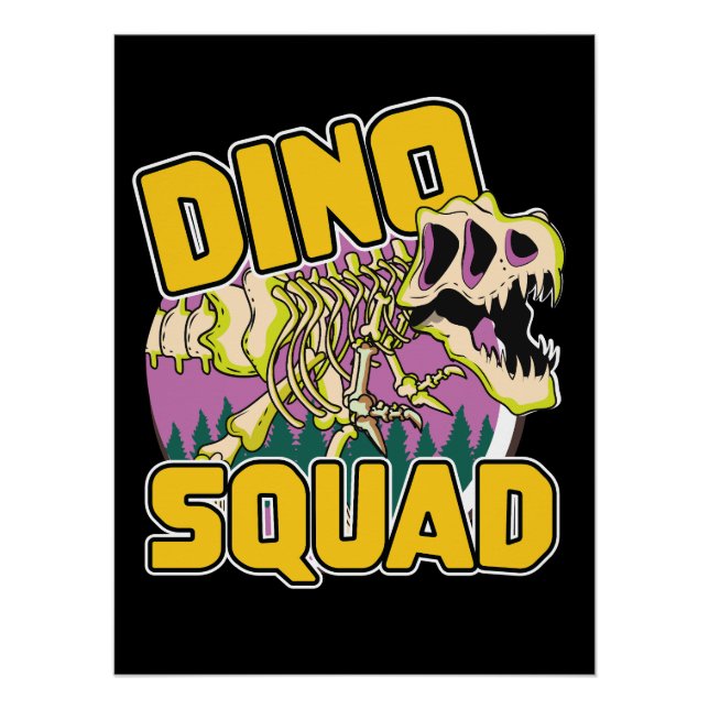 Poster logo de Dino Squad (Devant)