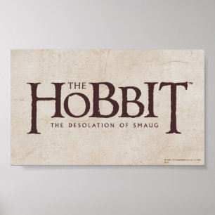 Poster Logo de Hobbit - obscurité