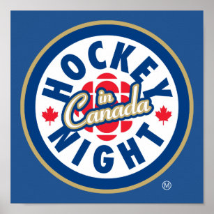 Poster  Logo de Hockey Night in Canada