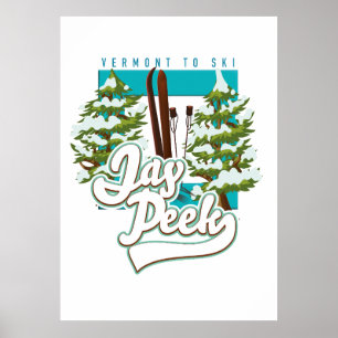 Poster Logo de Jay Peek Vermont
