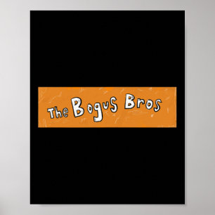 Poster Logo de la boîte Heist Halloween Bogus Bros