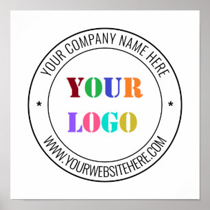 Poster Logo de l'entreprise personnalisée et envoyer un t