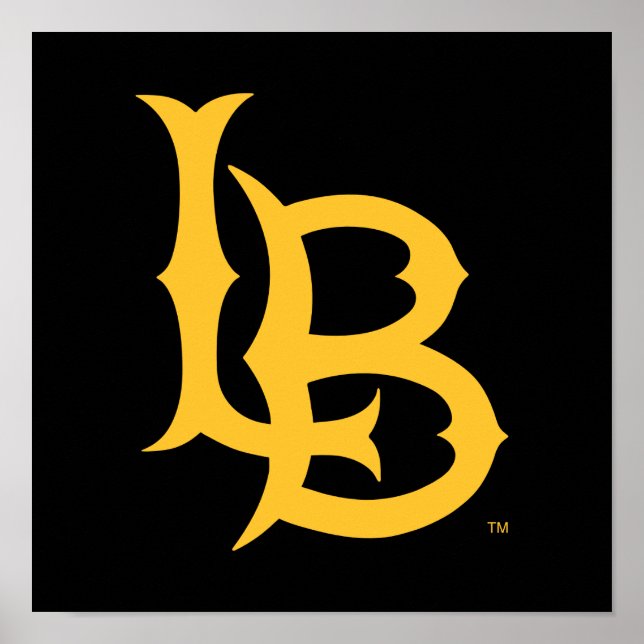 Poster Logo de Long Beach State (Devant)