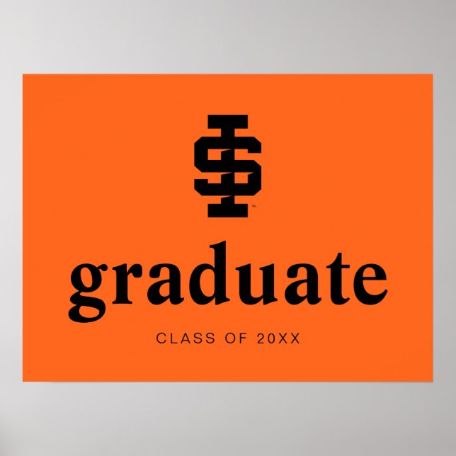 Poster Logo de l'Université d'État de l'Idaho (Devant)