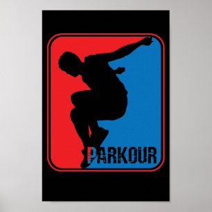 Poster Logo de Parkour