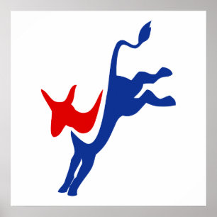 Poster Logo Démocrate