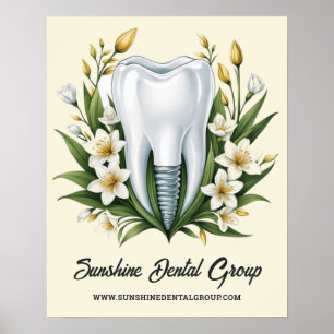 Poster Logo Dentiste Moderne