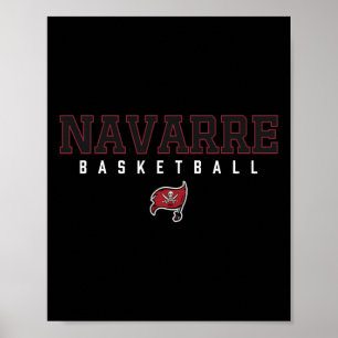 Poster Logo des Navarre Raiders Sketll Hs 