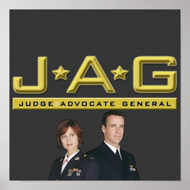 Poster Logo du JAG Harm Mac (Devant)