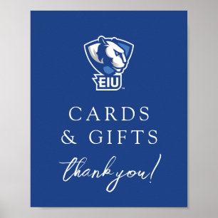 Poster Logo Eastern Illinois University Panthers