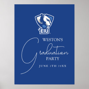 Poster Logo Eastern Illinois University Panthers