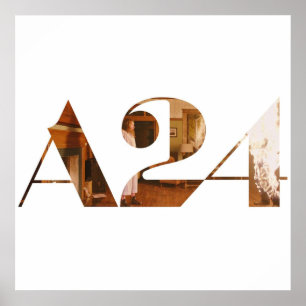 Poster Logo héréditaire de A24