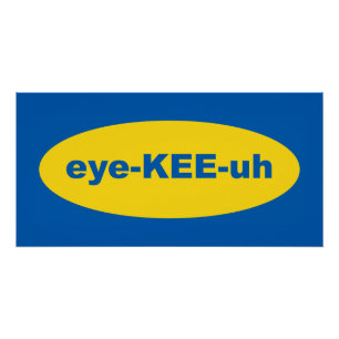 Poster Logo IKEA Art