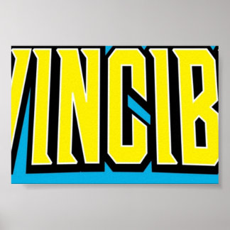 Poster Logo invincible