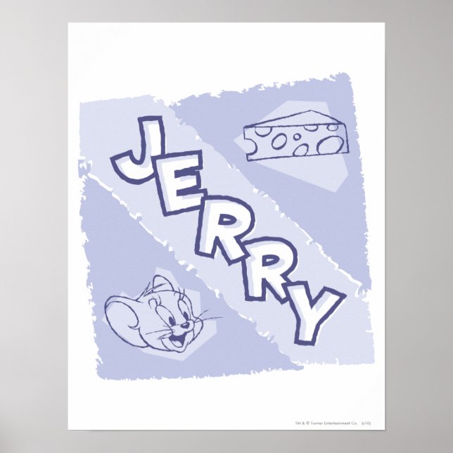 Poster Logo Jerry Blue Cheese (Devant)