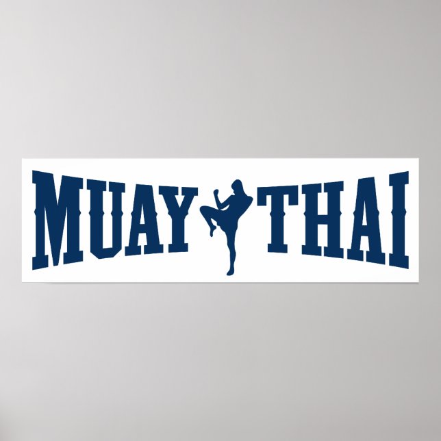 Poster Logo Muay Thai (Devant)