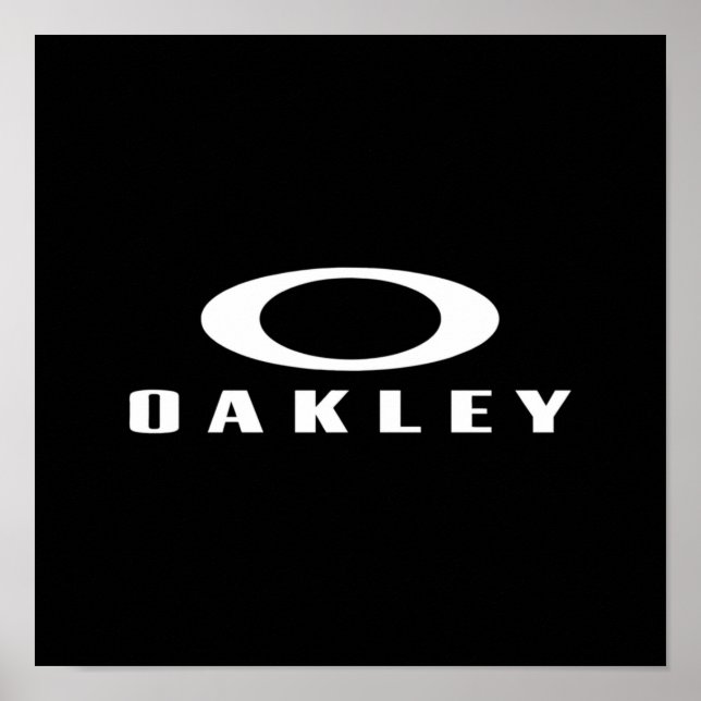 Poster Logo Oakley (Devant)