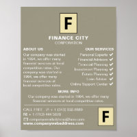 Logo personnalisé, publicité commerciale et financ