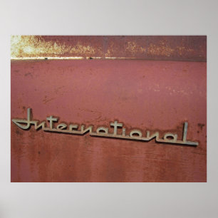 Poster LOGO pour l'ERA INTERNATIONAL HARVESTER TRUCK des 