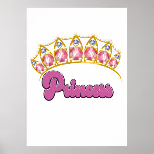 Poster Logo Princess Tiara