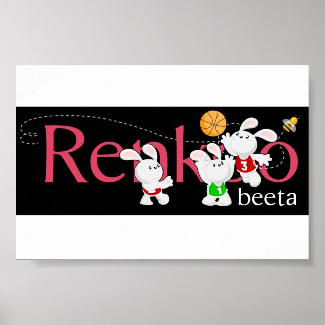 Poster Logo Renkoo Bunnies (Devant)