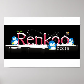 Poster Logo Renkoo Penguin