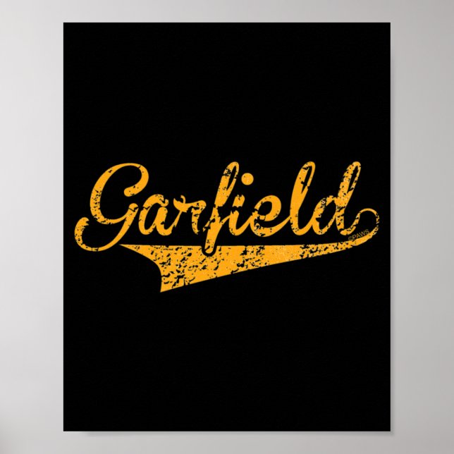 Poster Logo Sport Garfield   (Devant)
