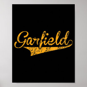 Poster Logo sportif Garfield