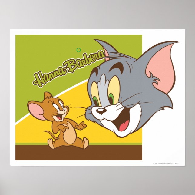 Poster Logo Tom et Jerry Hanna Barbera (Devant)