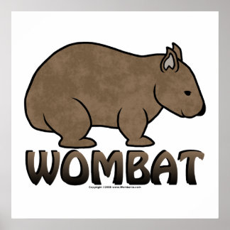 Poster Logo Wombat II