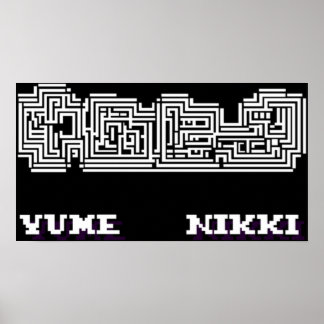 Poster Logo Yume Nikki
