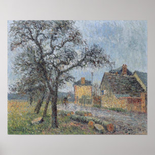 Poster Loiseau - La Route De Louviers 1904