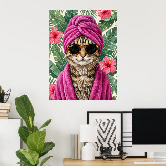 Poster Loisirs Tropicaux