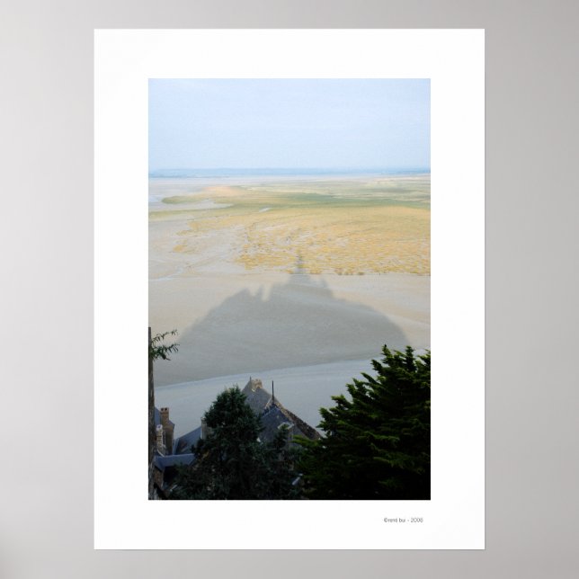 POSTER L'OMBRE DU MONT ST MICHEL (Devant)