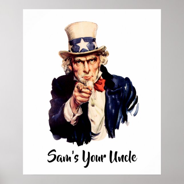 Poster L'oncle de Sam (Devant)