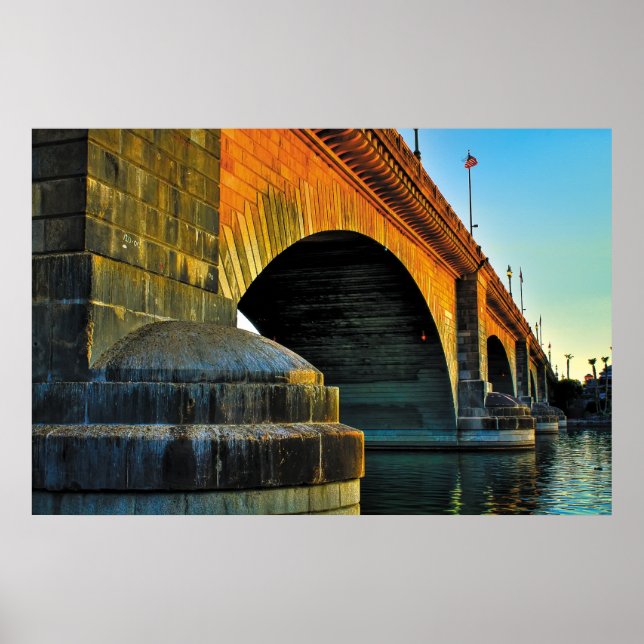 Poster London Bridge Wall Art (Devant)