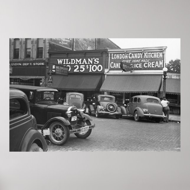Poster London Candy Kitchen, 1938 (Devant)