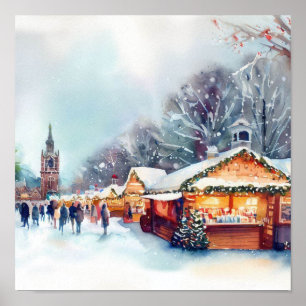 Poster London-Winter Wonderland à Hyde Park (D),