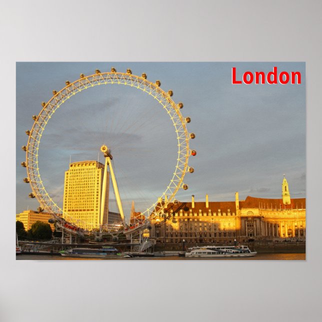 Poster Londres (Devant)