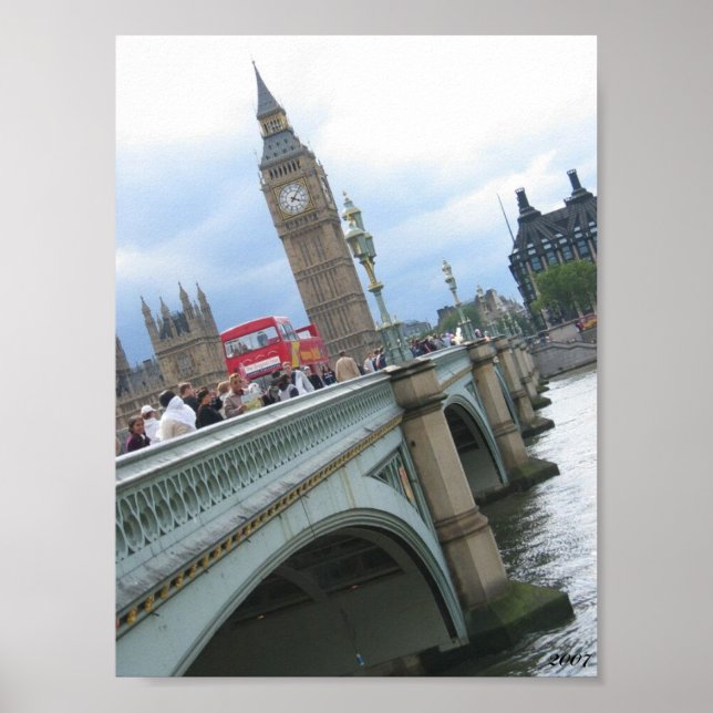 Poster Londres (Devant)