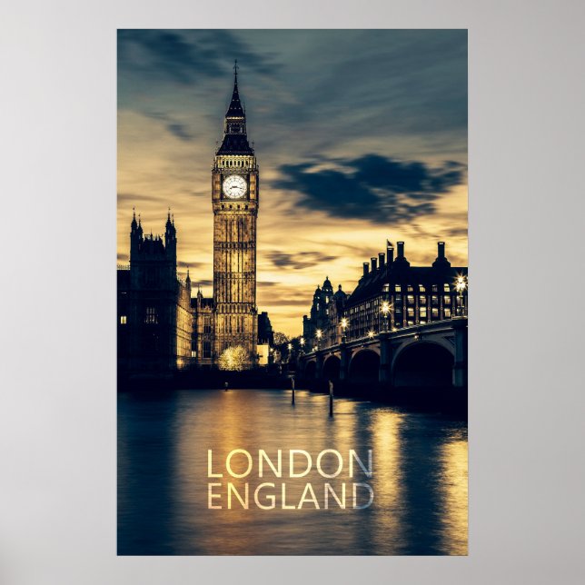 Poster Londres (Devant)