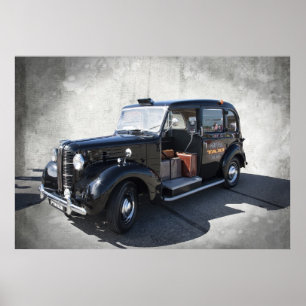 Poster LONDRES CAB c. 1955