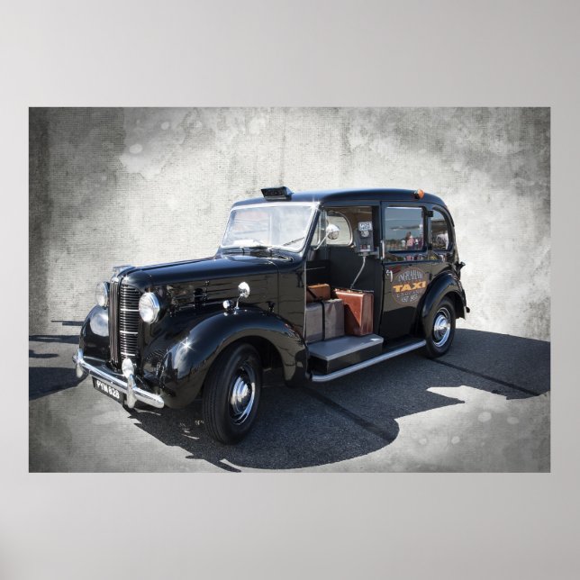 Poster LONDRES CAB c. 1955 (Devant)