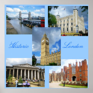 Poster Londres historique
