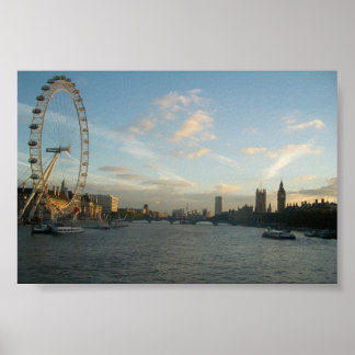 Poster Londres Skyline
