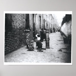 Poster Londres Slums