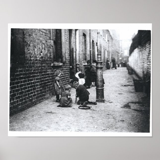 Poster Londres Slums (Devant)