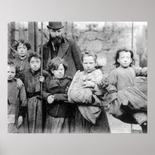 Poster Londres Slums